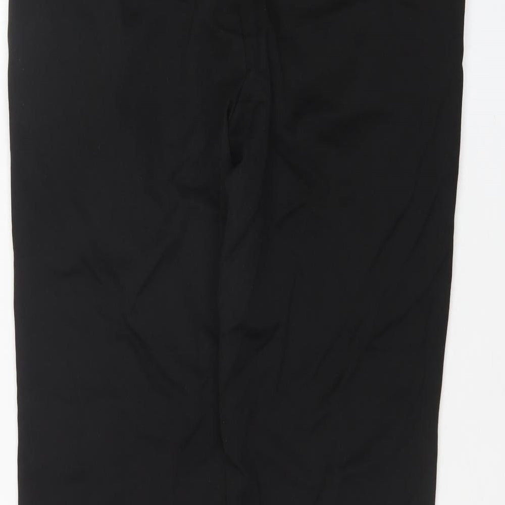 NEXT Mens Black Trousers Size 32 in L28 in