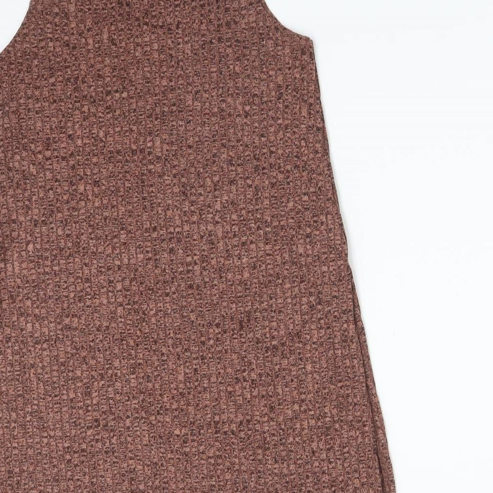 Primark Womens Brown Basic T-Shirt Size S