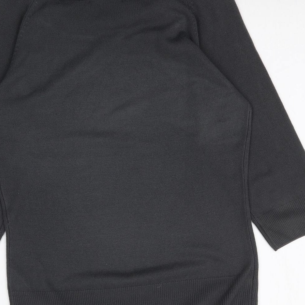 Womens UK Size 10 Marks and Spencer Grey Pullover Jumper