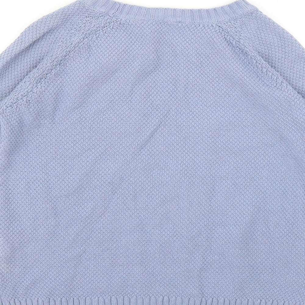 Womens UK Size 8 Select Blue Pullover Jumper