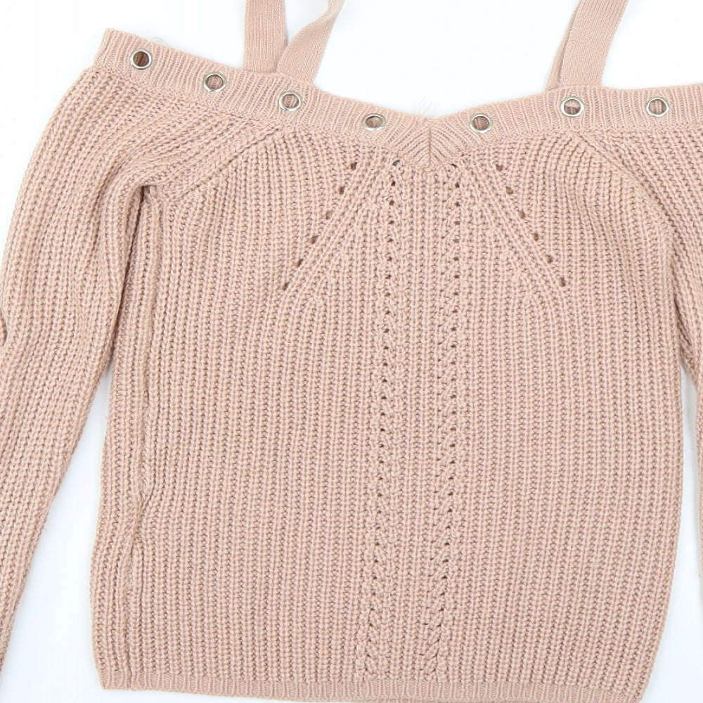 Womens UK Size 8 Select Pink Jumper