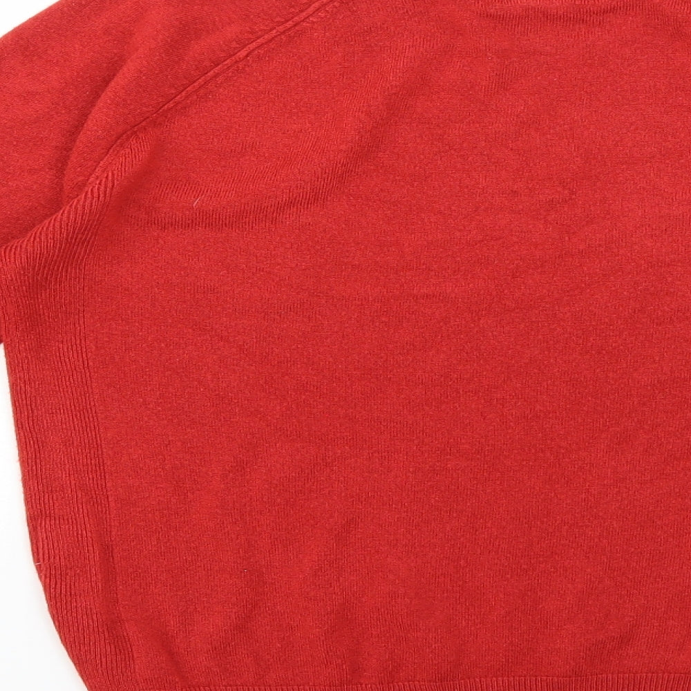 Primark Womens Red Pullover Jumper Size 12