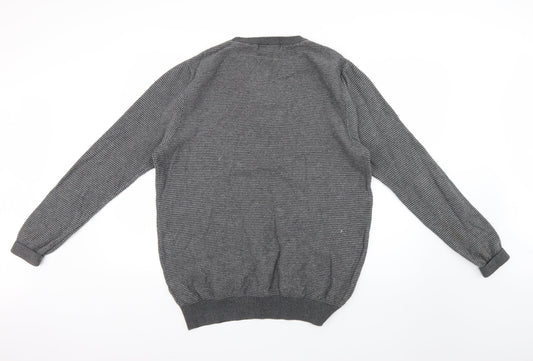 Primark Mens Grey Pullover Jumper Size XL