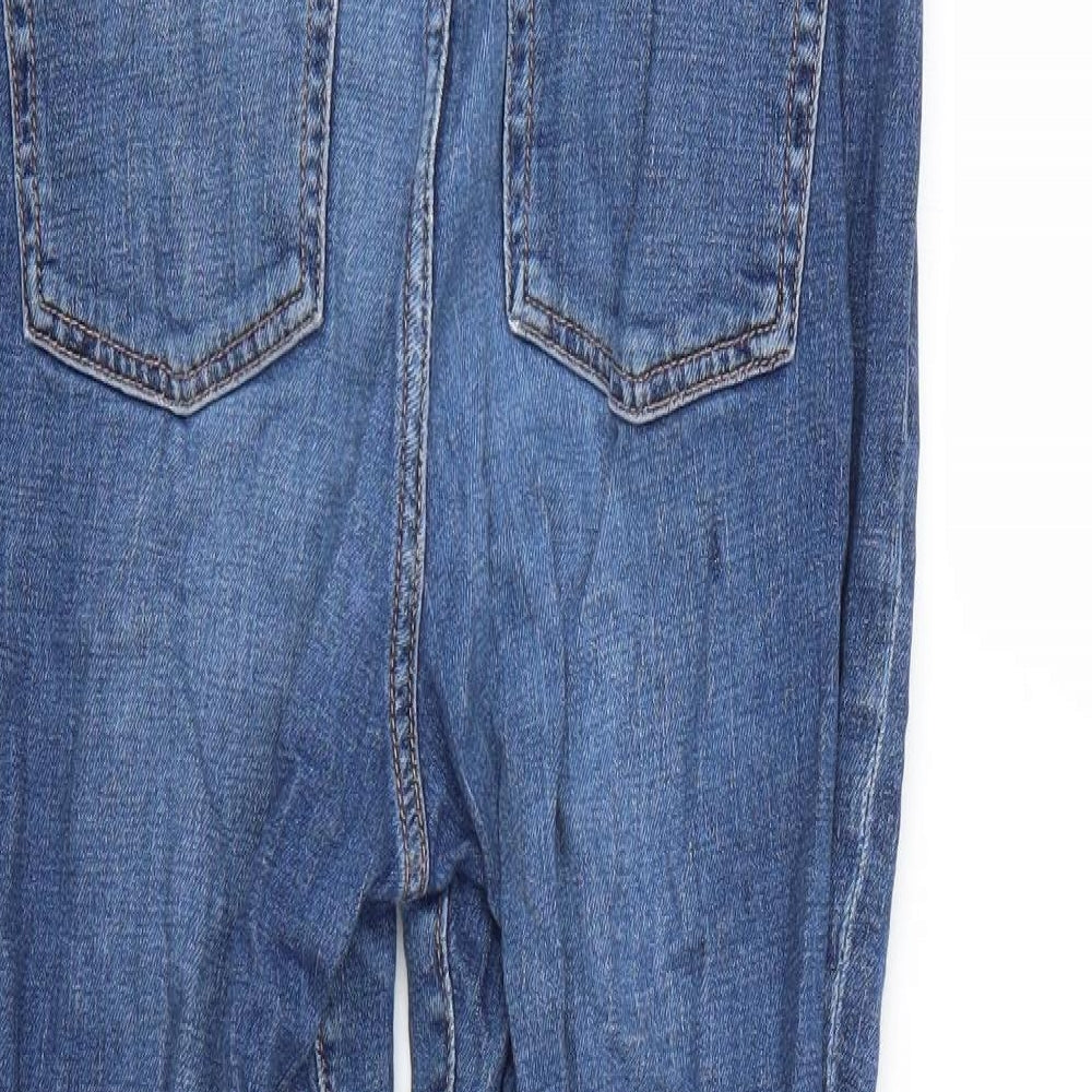 Womens UK Size 6 H&M Regular Fit Skinny Blue Jeans