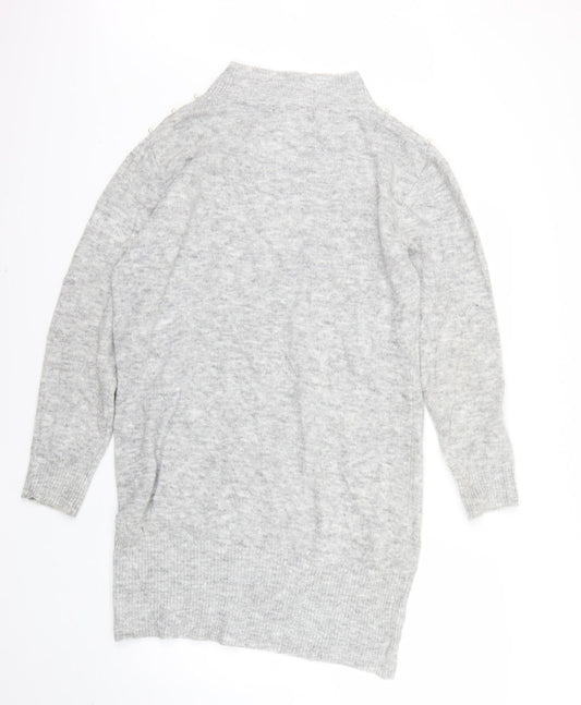 George Womens Grey Pullover Jumper Size M