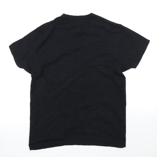 JHK Mens Black T-Shirt Size S