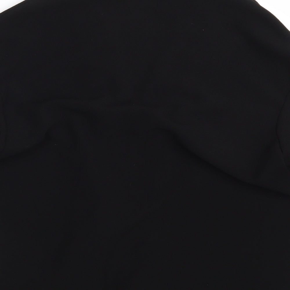 Brand and care label for Tu women’s black jacket blazer, size UK 14
