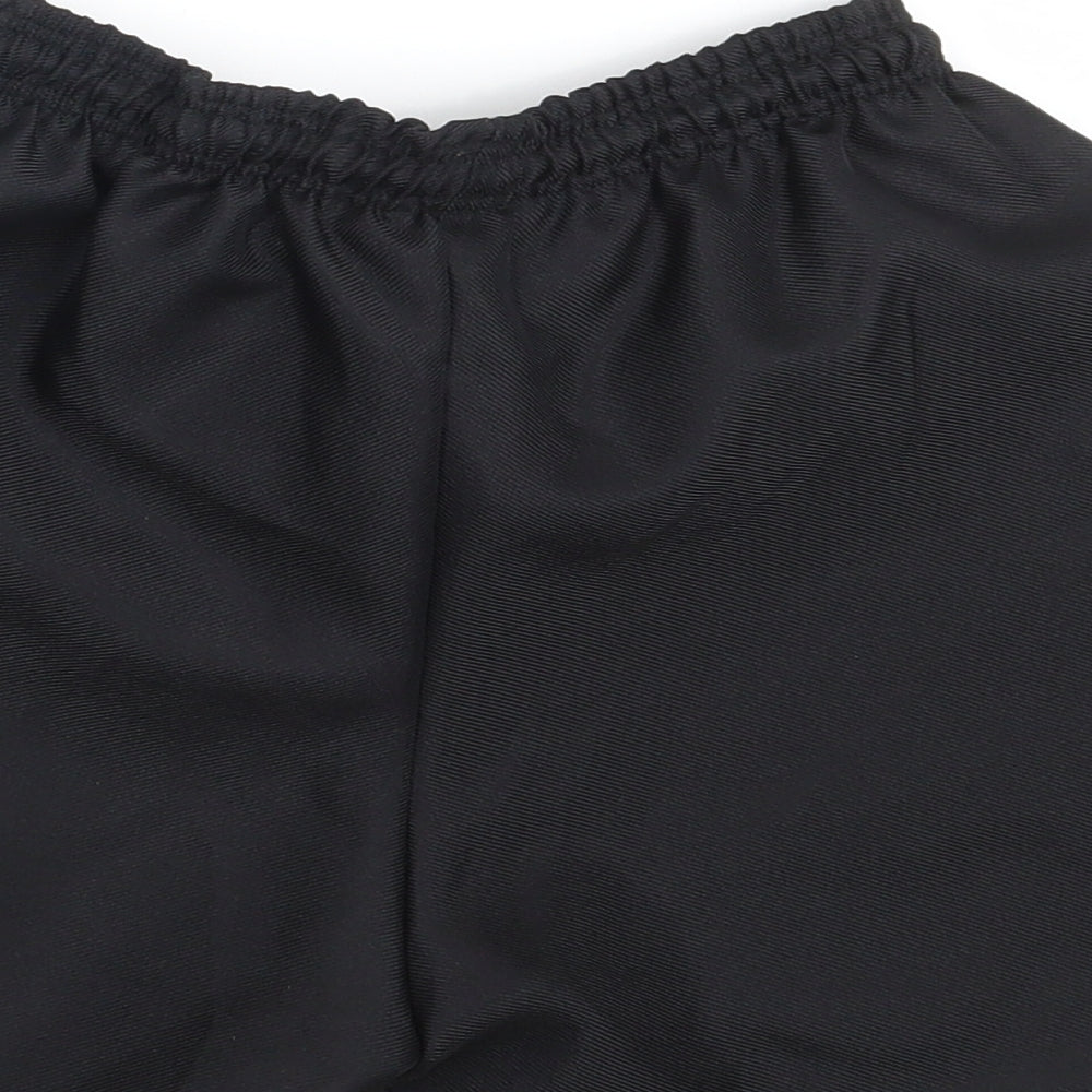 Halbro Boys Black Sweat Shorts One Size - Royal Forest Of Dean