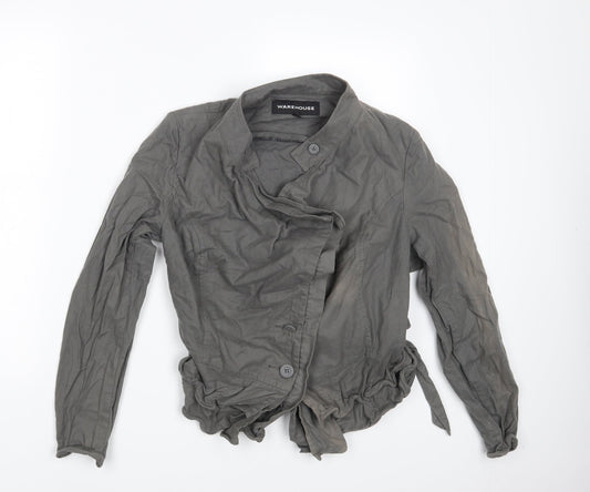 Womens UK Size 12 Warehouse Grey Jacket