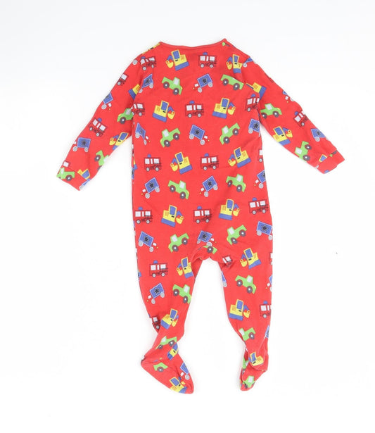 NEXT Baby Red Spotted Babygrow One-Piece Size 12 Months