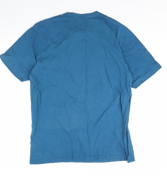 Avenue Mens Blue T-Shirt Size L