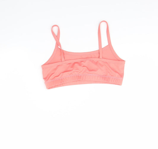 Preworn Womens Pink Cropped Tank Size M