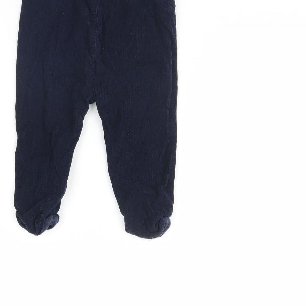 TU Baby Blue Corduroy Jogger Trousers Size 9 Months