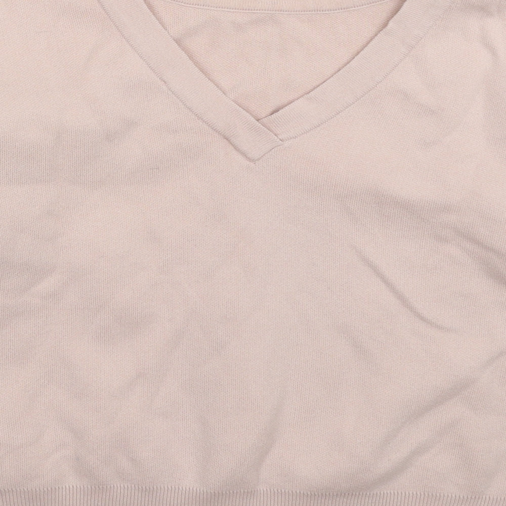 Womens UK Size 10 Topshop Pink Pullover Jumper