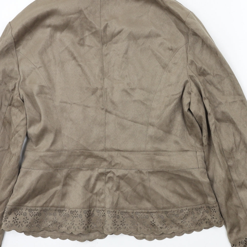 Womens UK Size 14 NEXT Brown Jacket