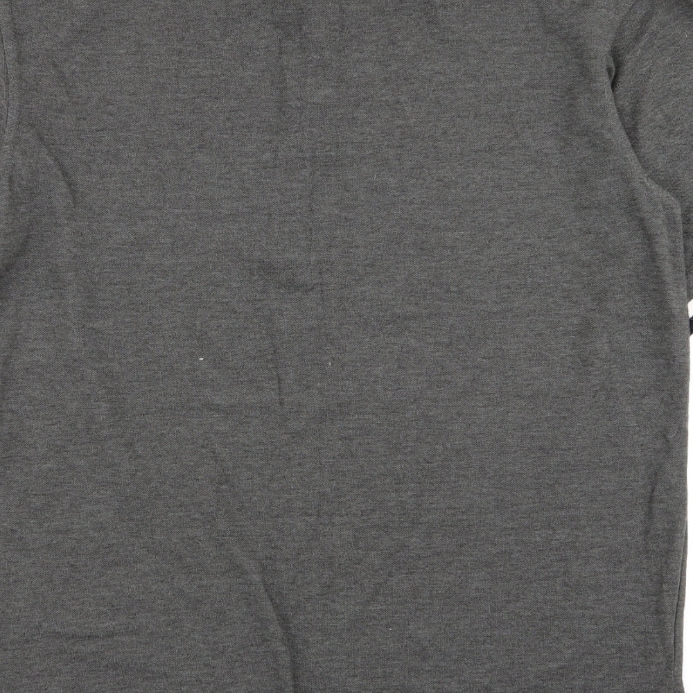 Milestone Mens Grey Polo Size M