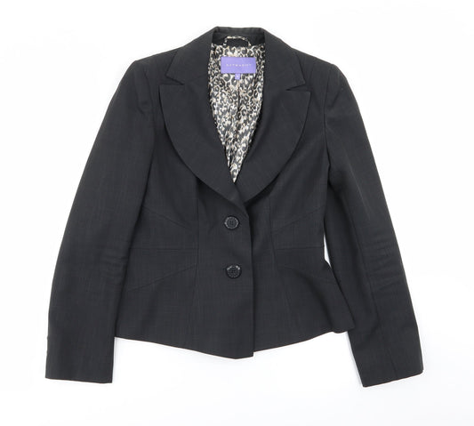 Womens UK Size 10 Autonomy Regular Black Blazer