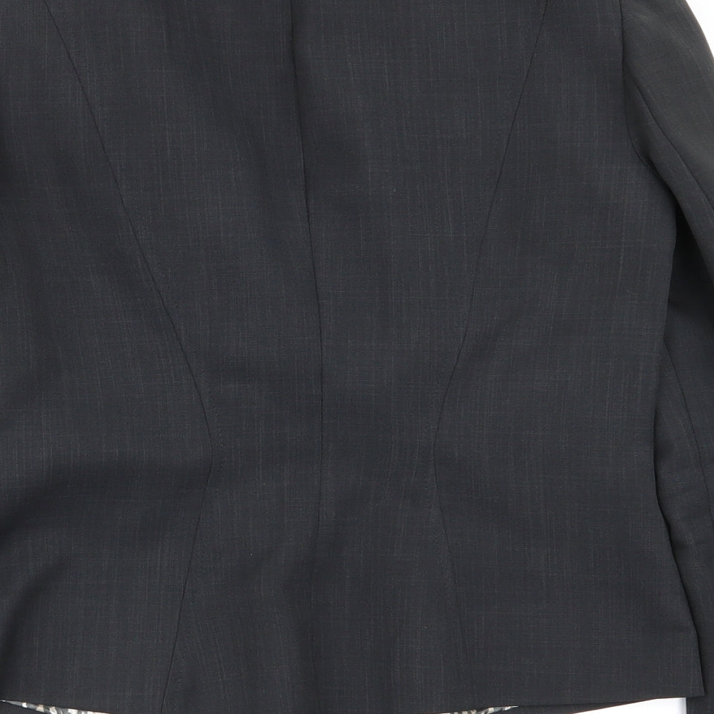 Autonomy Womens Black Jacket Blazer Size 10