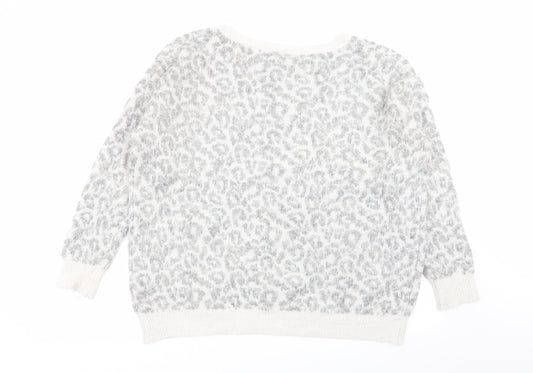Womens UK Size 12 New Look Multicoloured Pullover Jumper