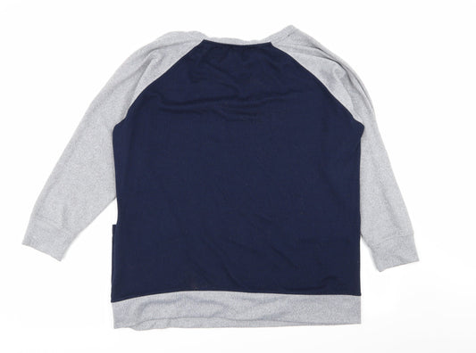 arista Womens Multicoloured Pullover Jumper Size 14