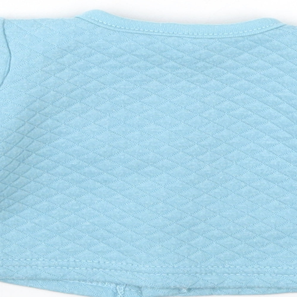 CHICK PEA Baby Blue Cardigan Jumper Size 0-3 Months