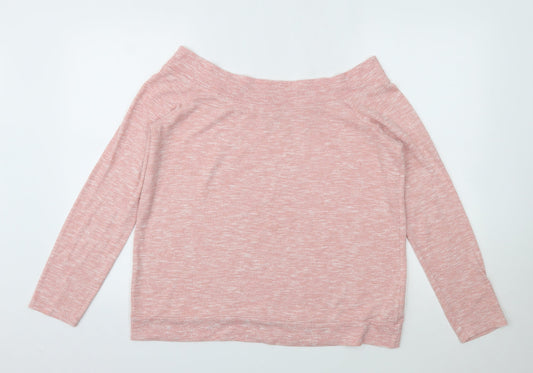Matalan Womens Pink Pullover Jumper Size 16