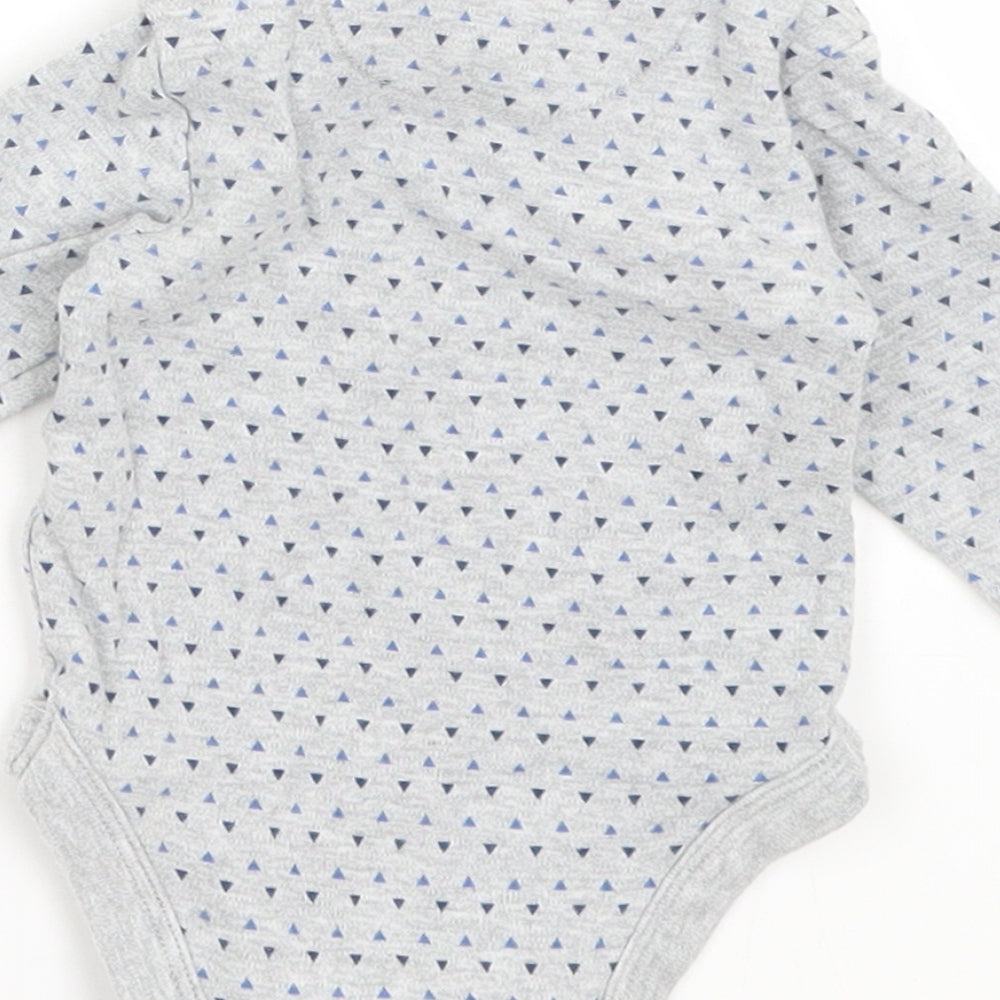 BHS Baby Grey Romper One-Piece Size 0-3 Months