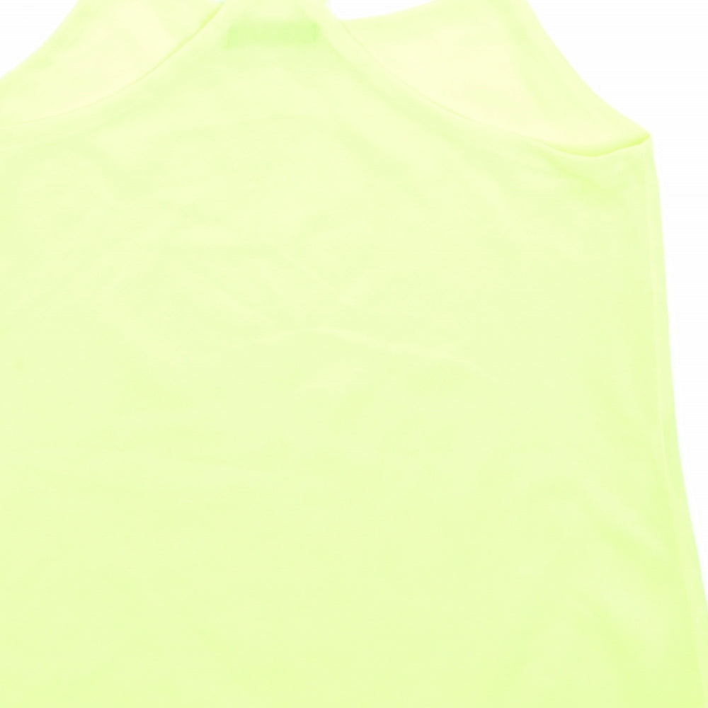 Quiz Womens Yellow Camisole Tank Size 10