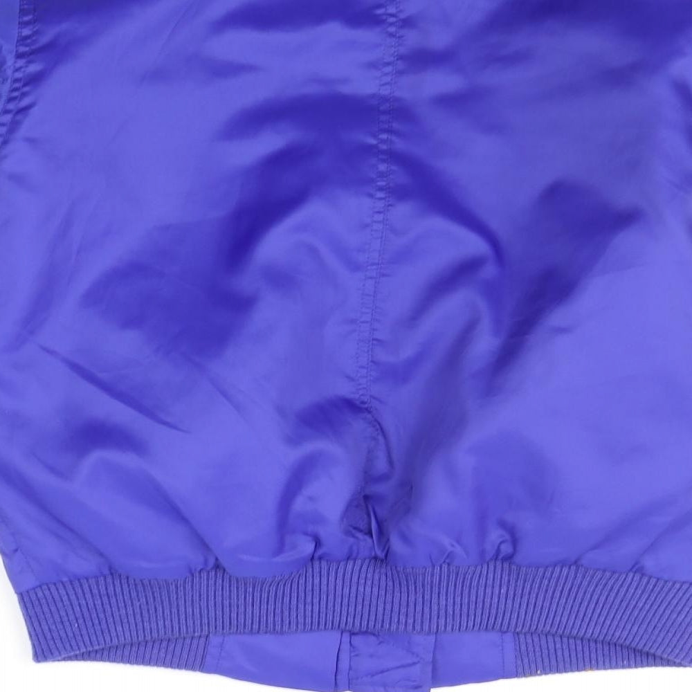 Glamorous Womens Blue Jacket Coat Size 10