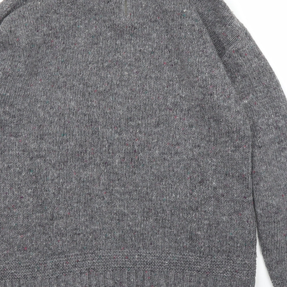 F&F Womens Grey Pullover Jumper Size 10