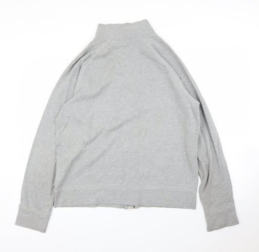 Preworn Mens Grey Full Zip Jumper Size L