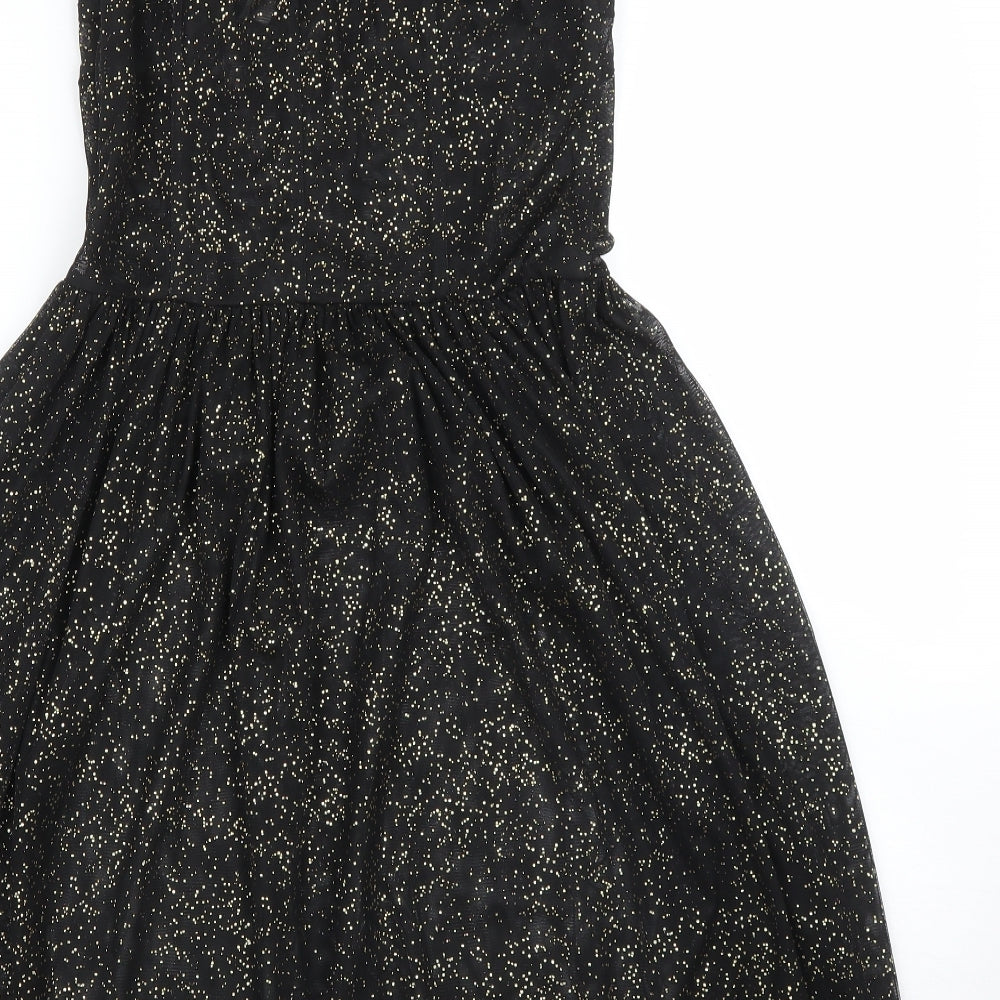 H&M Womens Black A-Line Size 10