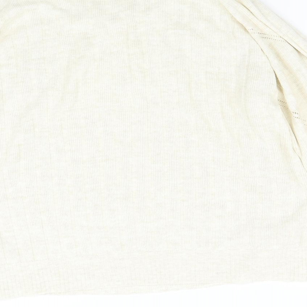 Womens UK Size M Only Beige Pullover Jumper