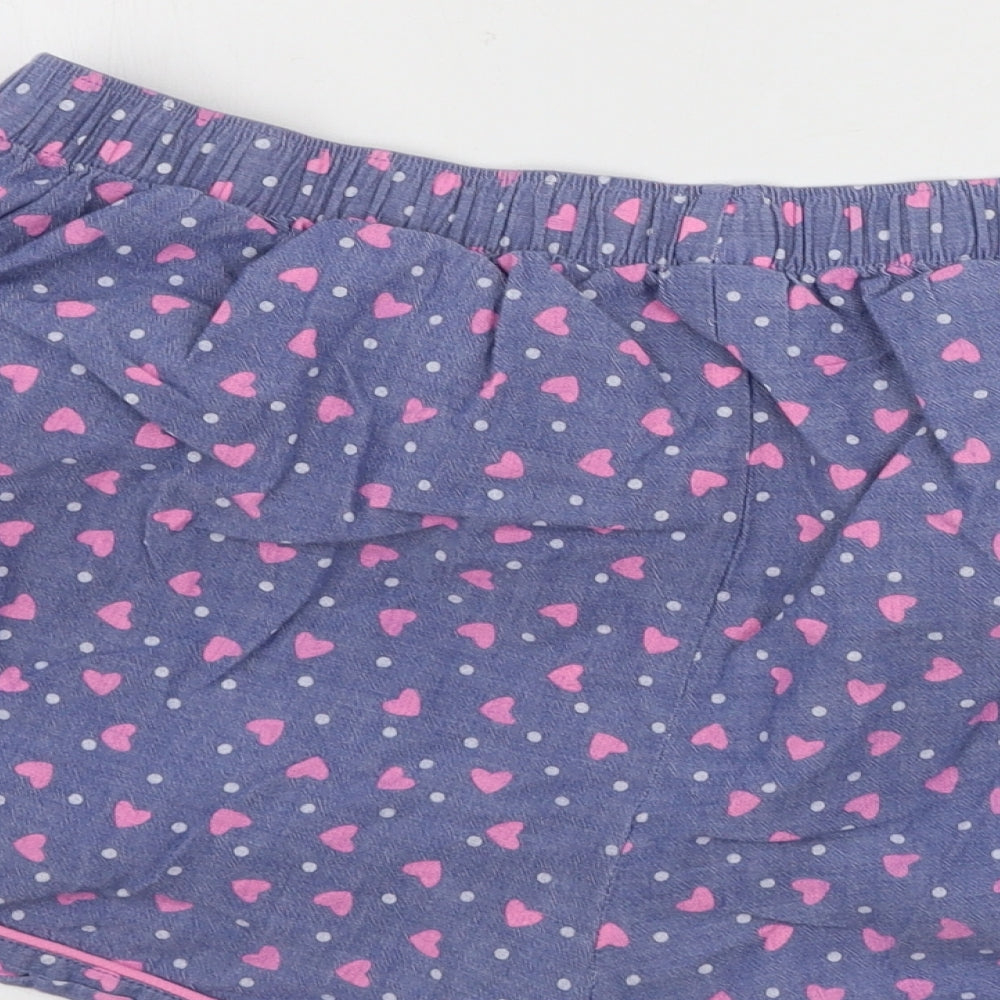 Matalan Womens Blue Sweat Shorts Size L