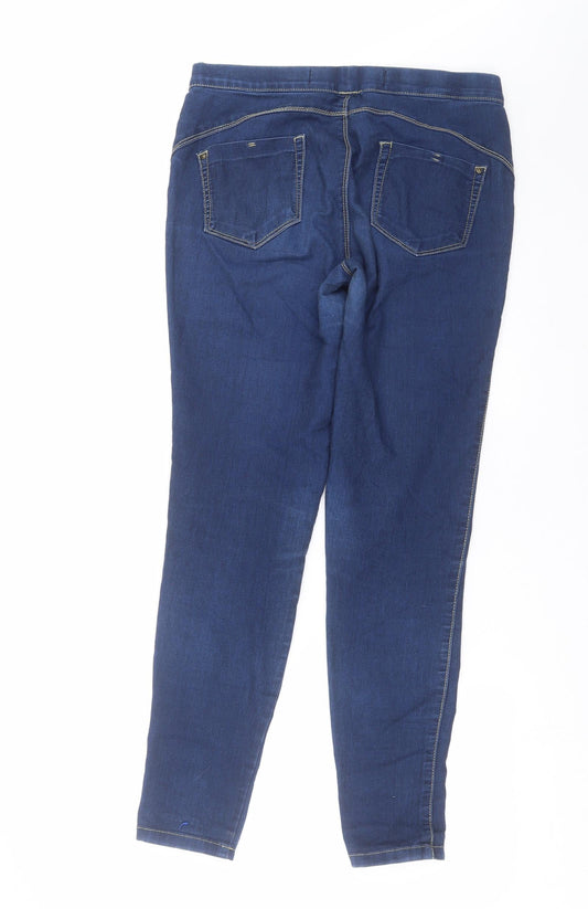 Primark Womens Blue Denim Jegging Jeans Size 10 L30 in