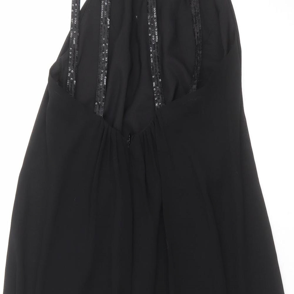 Lipsy Womens Black Trapeze & Swing Size 10