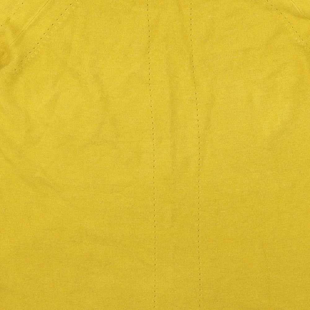 TU Womens Yellow Pullover Jumper Size 12