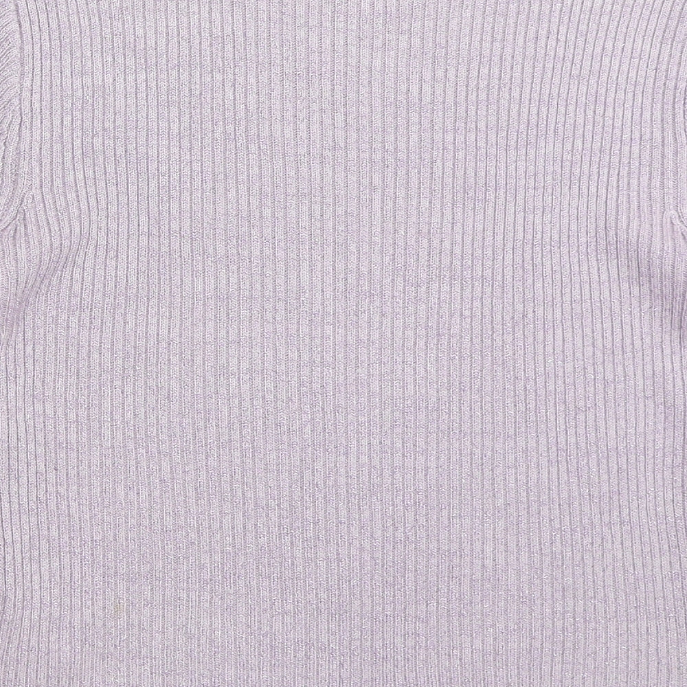 Womens UK Size M Bonmarché Purple Pullover Jumper