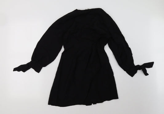 ASOS Womens Black A-Line Size 2
