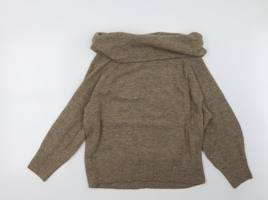 H&M Womens Beige Pullover Sweatshirt Size S