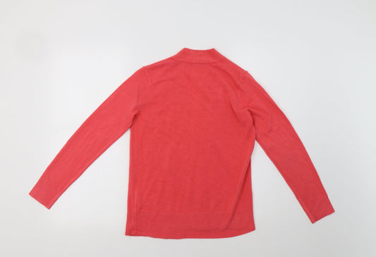 M&S Womens Pink Cardigan Jumper Size XS