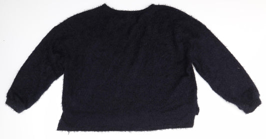 Primark Womens Blue Pullover Jumper Size XL