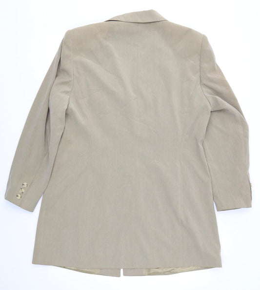 Gerry Weber Womens Brown Overcoat Coat Size 18