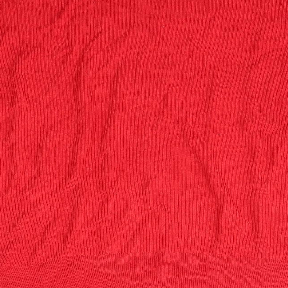 Womens UK Size 20 M&S Red Pullover Jumper