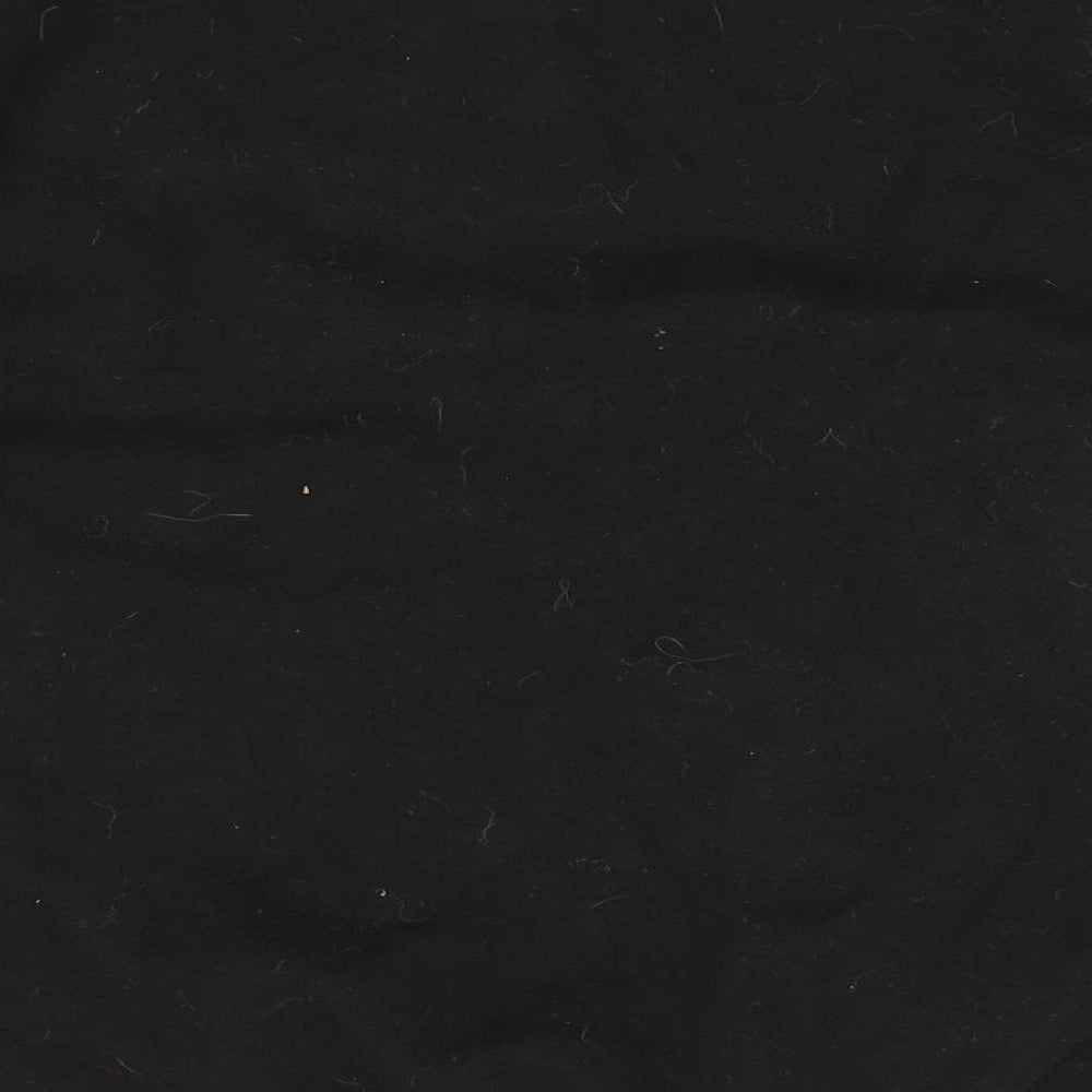 Brand and care label for Awdis men’s black pullover sweatshirt, size S, - christmas bicycle