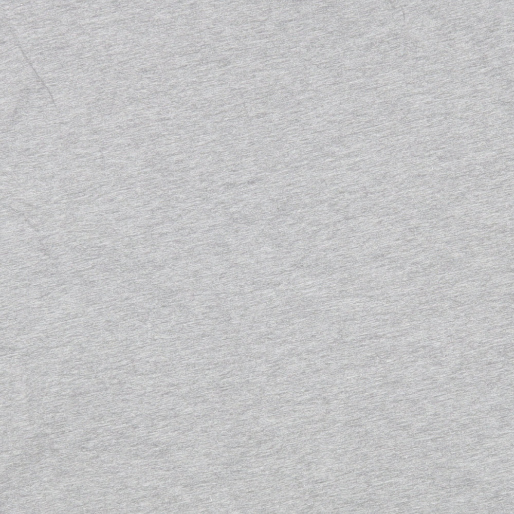 Brand and care label for Marks & Spencer women’s grey top pyjama top, size L
