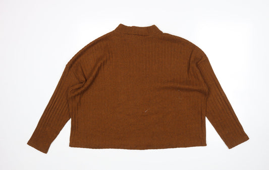 Primark Womens Brown Pullover Jumper Size XL