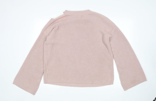 Womens UK Size 12 New Look Pink Pullover Jumper
