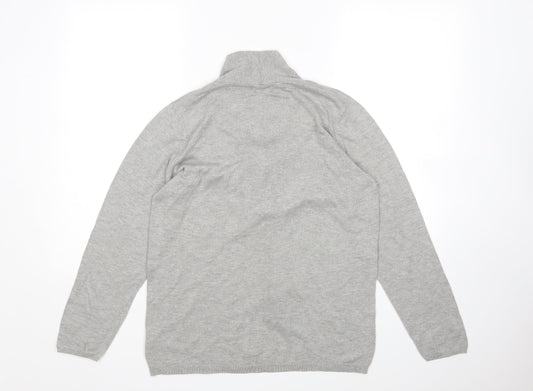 Damart Womens Grey Pullover Jumper Size 10