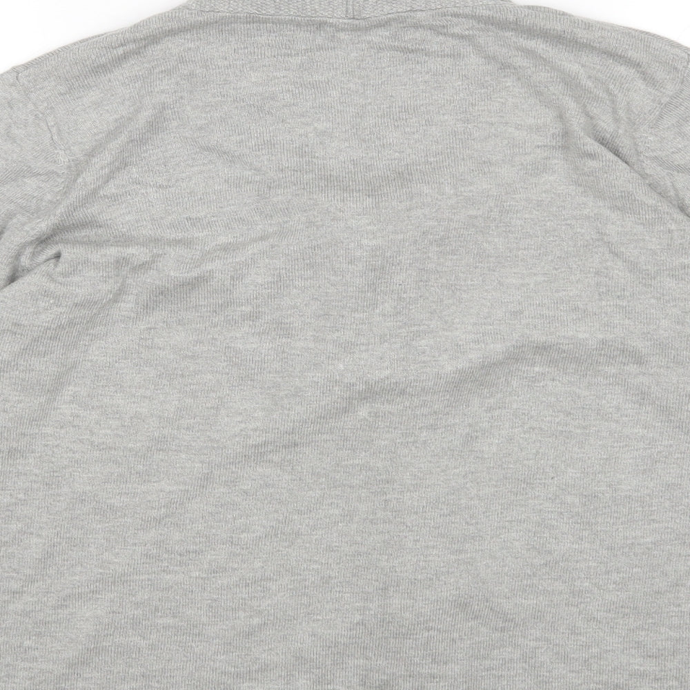 Brand and care label for Damart women’s grey jumper, size UK 10